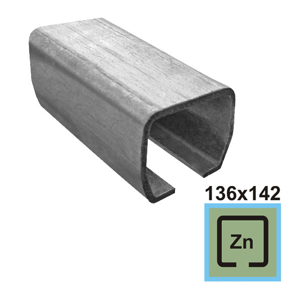 Vodíci profil, kolejnice posuvné samonosné brány Z