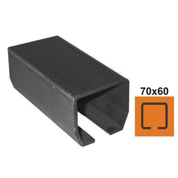 Vodíci profil, kolejnice posuvné samonosné brány F