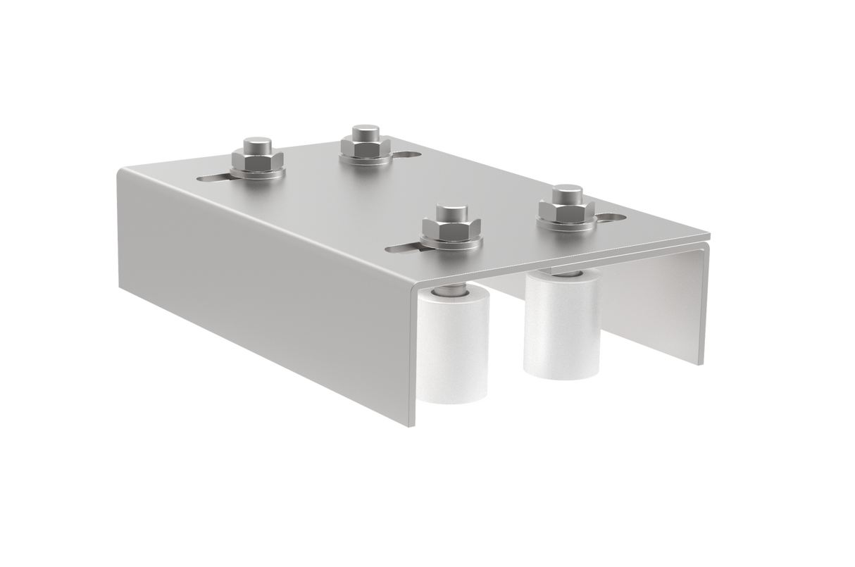 Vedení brány 4 rolky, Zn,