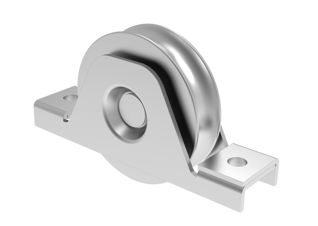 Pojezdové kolečko komplet - U Zn, D100mm