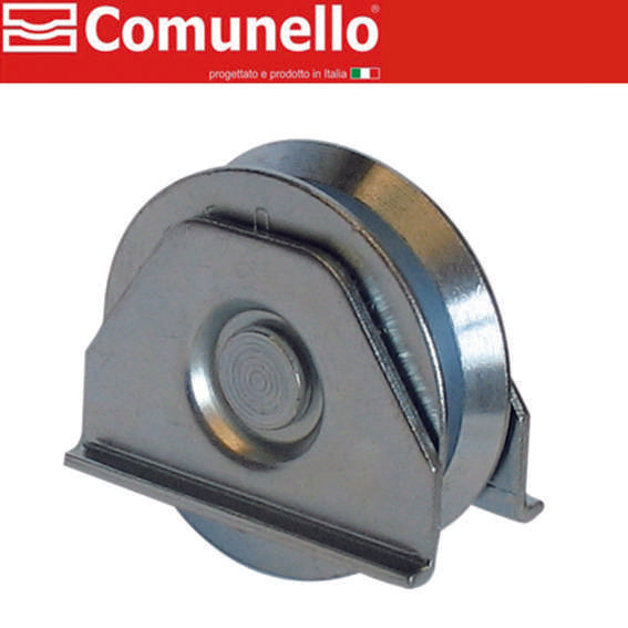 Pojezdová kladka s držákem - V, COMUNELLO Zn, D70m