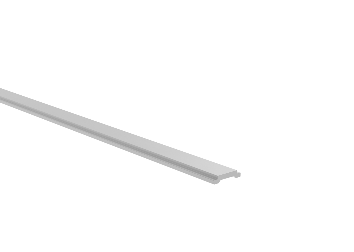 Krycí lišta pro U-adaptér 30mm výplní - 6000mm