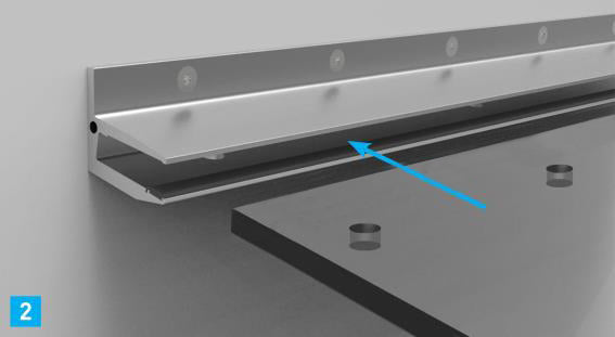 Prosklená stříška hliník profil +10°