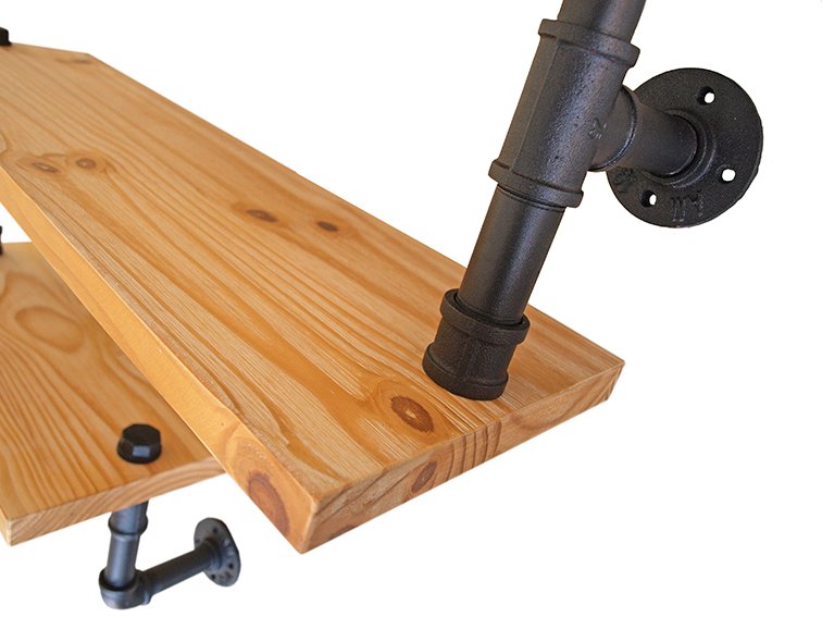 Police na stěnu HAD světlá - 009