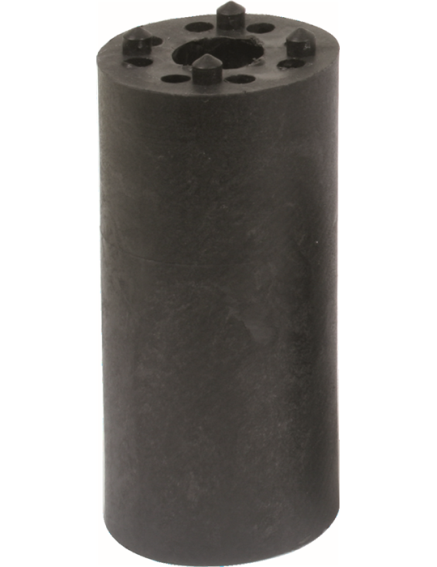 Distanční montážní dutinka, PVC, L100mm