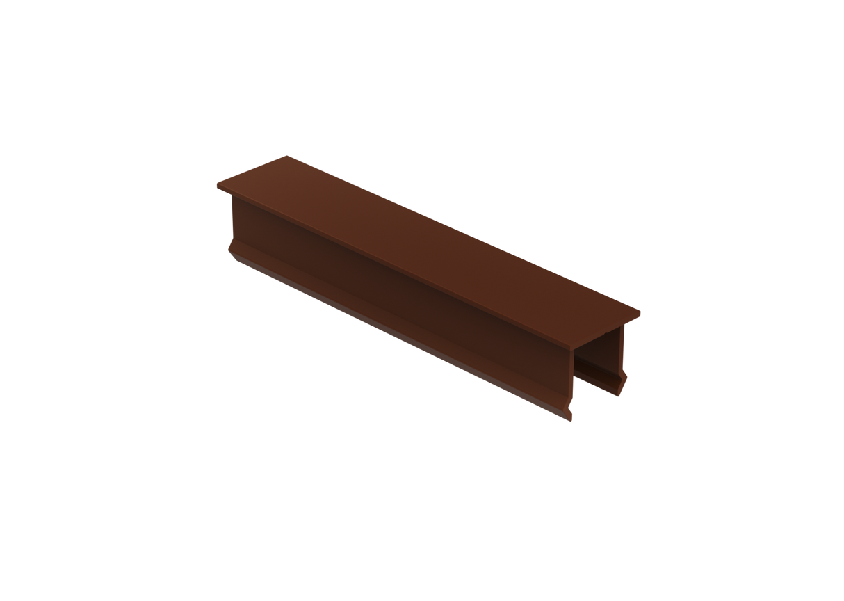 Krytka vertikální výplně 20x100x1 - R8017