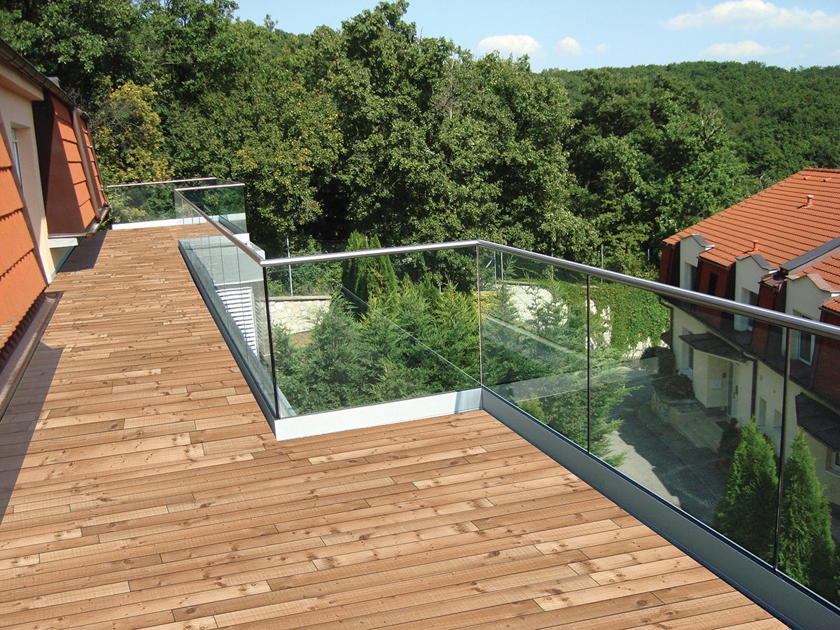 PVC Kotvící kolík pro sklo