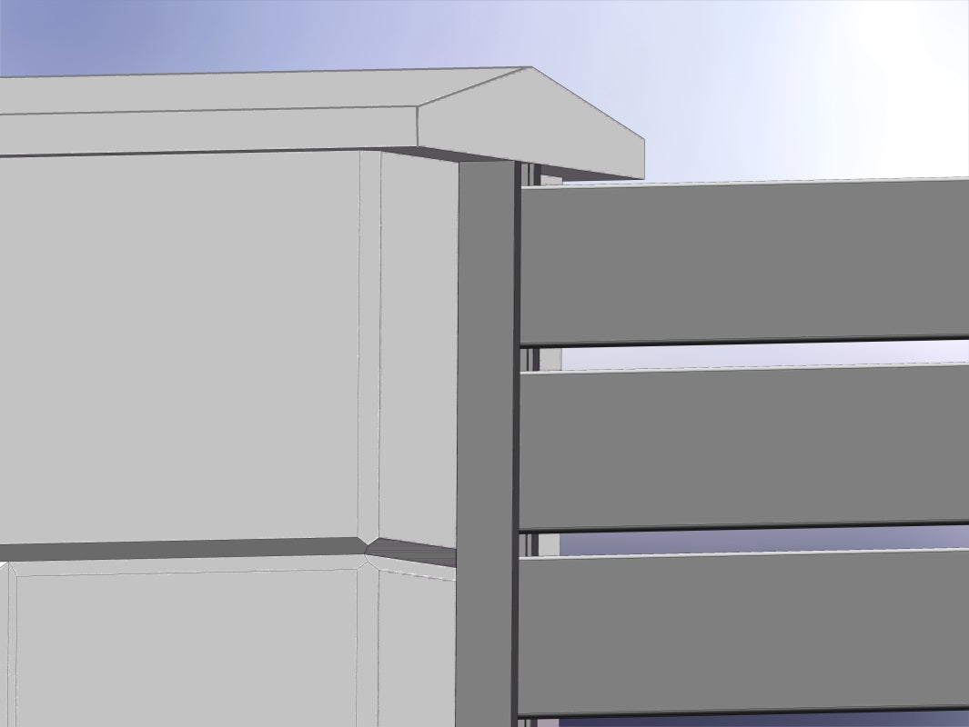 Hliníkový plotový adaptér pro výplně 20/18/16/14 - 6000mm