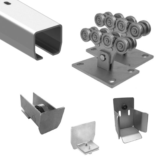 Cantilever sliding gate set up to 4m Zn, 70x60mm