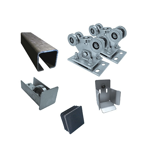 Sestava samonosné brány do 5,5m, Fe, 80x80mm