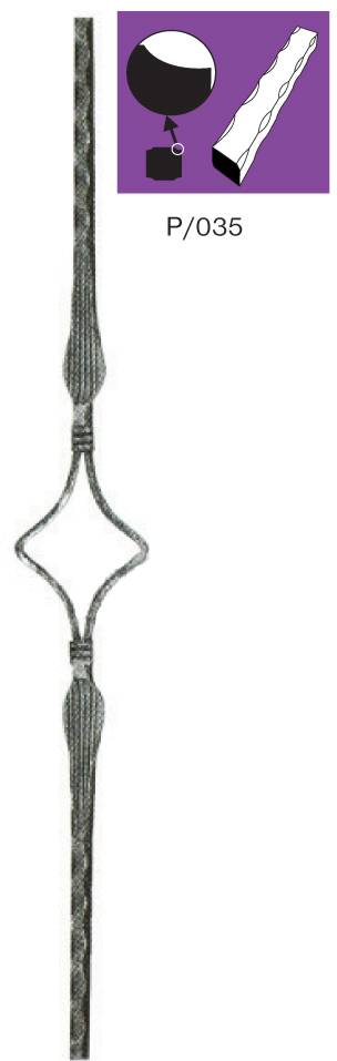 Kované polotovary P/035A-12, h900mm