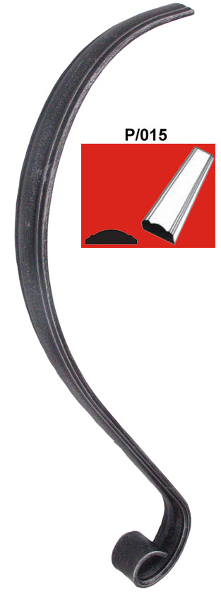 Madlo ozdobné,voluta,pásovina-madlo,oplocení 200x6