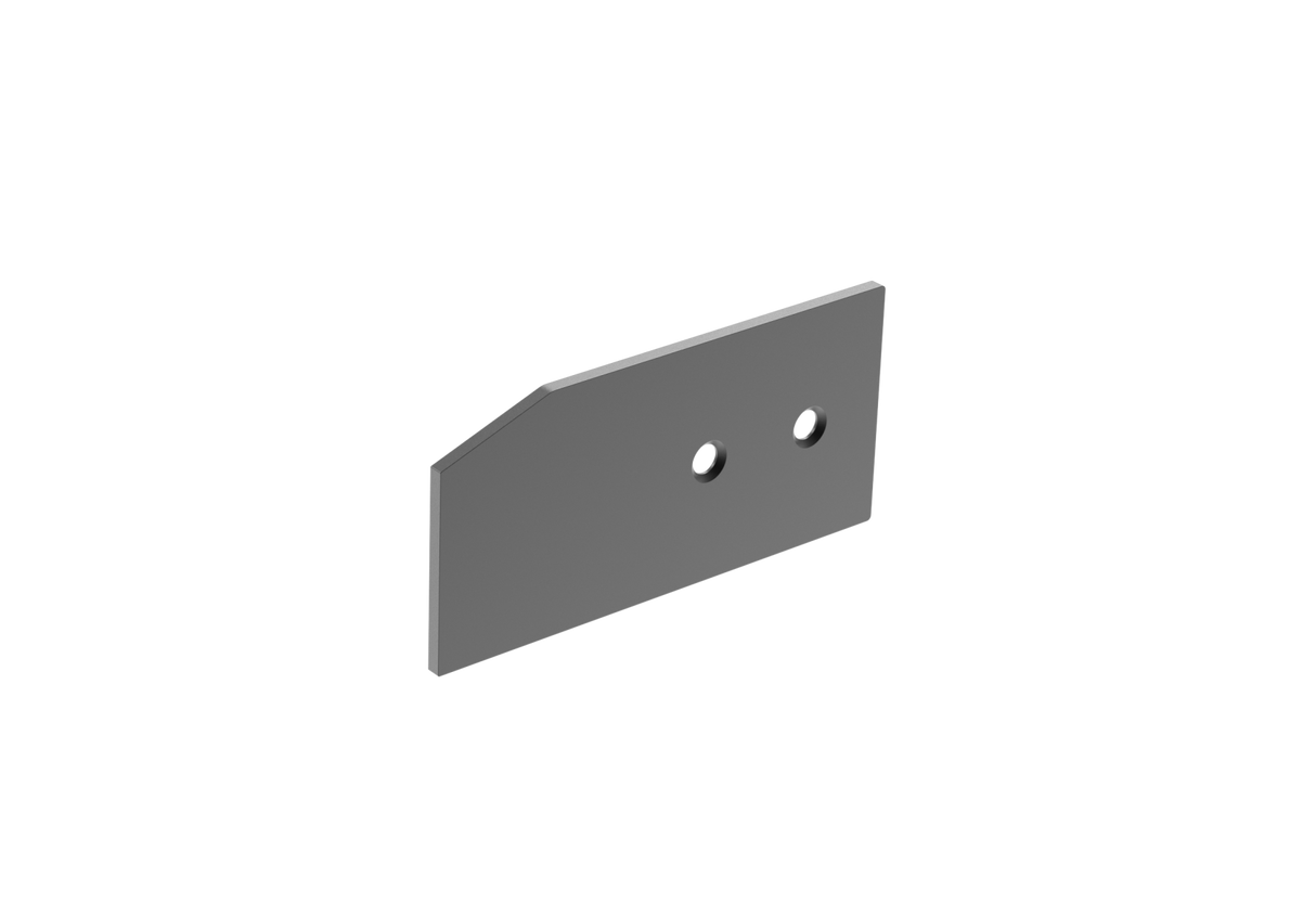 Hliníková krytka vodicích profilů posuvné brány 105x50 R7016