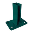 Patka na JP sloupek ZnPVC RAL 6005 60x40mm