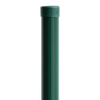 Galvanized post D38mm with PVC cap, 1500mm - Green RAL 6005