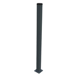 Stĺpik 60x40mm s pätkou ZnPVC 2200mm antracit