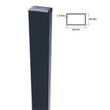 Jaklový sloupek ZnPVC RAL 7016 40x60x1400mm