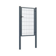 Branka 1Kř. SQUARE ZnPVC RAL 7016 1000x1500mm