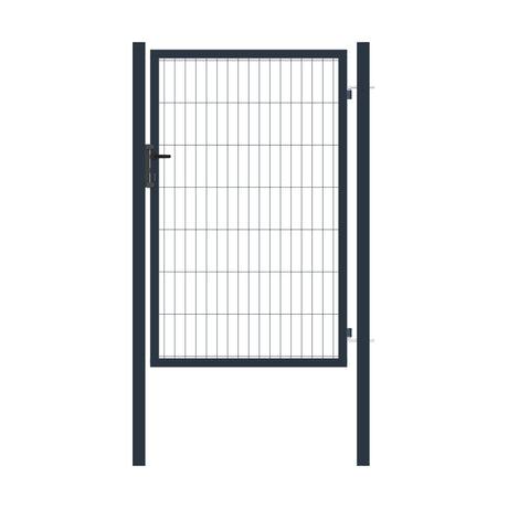 Branka 1Kř. SQUARE ZnPVC RAL 7016 1000x1500mm