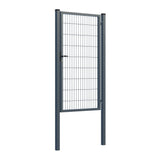 Branka 1Kř. SQUARE ZnPVC RAL 7016 1000x1800mm