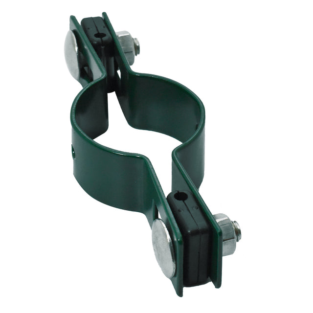 Middle clamp D48mm ZnPVC RAL6005