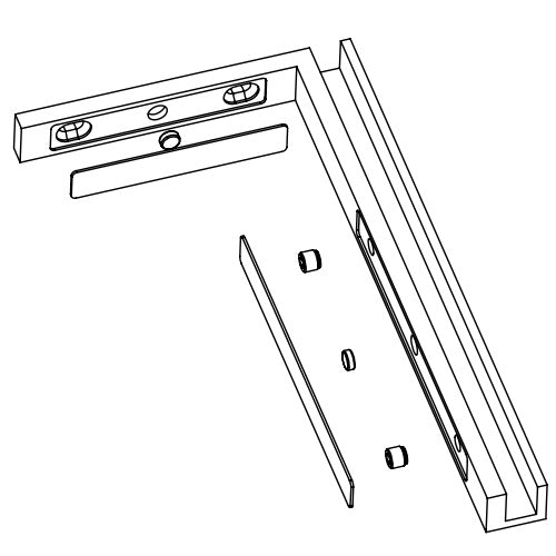 Stabilizační úhelník black