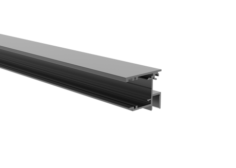 Hliníkový plotový adaptér 40×34 - 1,2 m, pre výplne 20 mm, Antracit RAL 7016