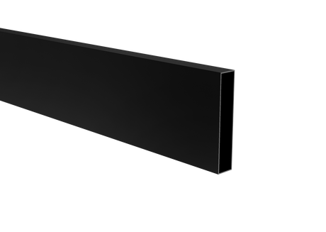 Hliníková lamela, 20x100x1,1-6000mm, černá RAL9005