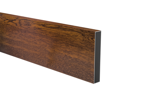 Hliníková plotová výplň 20x120x1,2-6000mm tmavý ořech