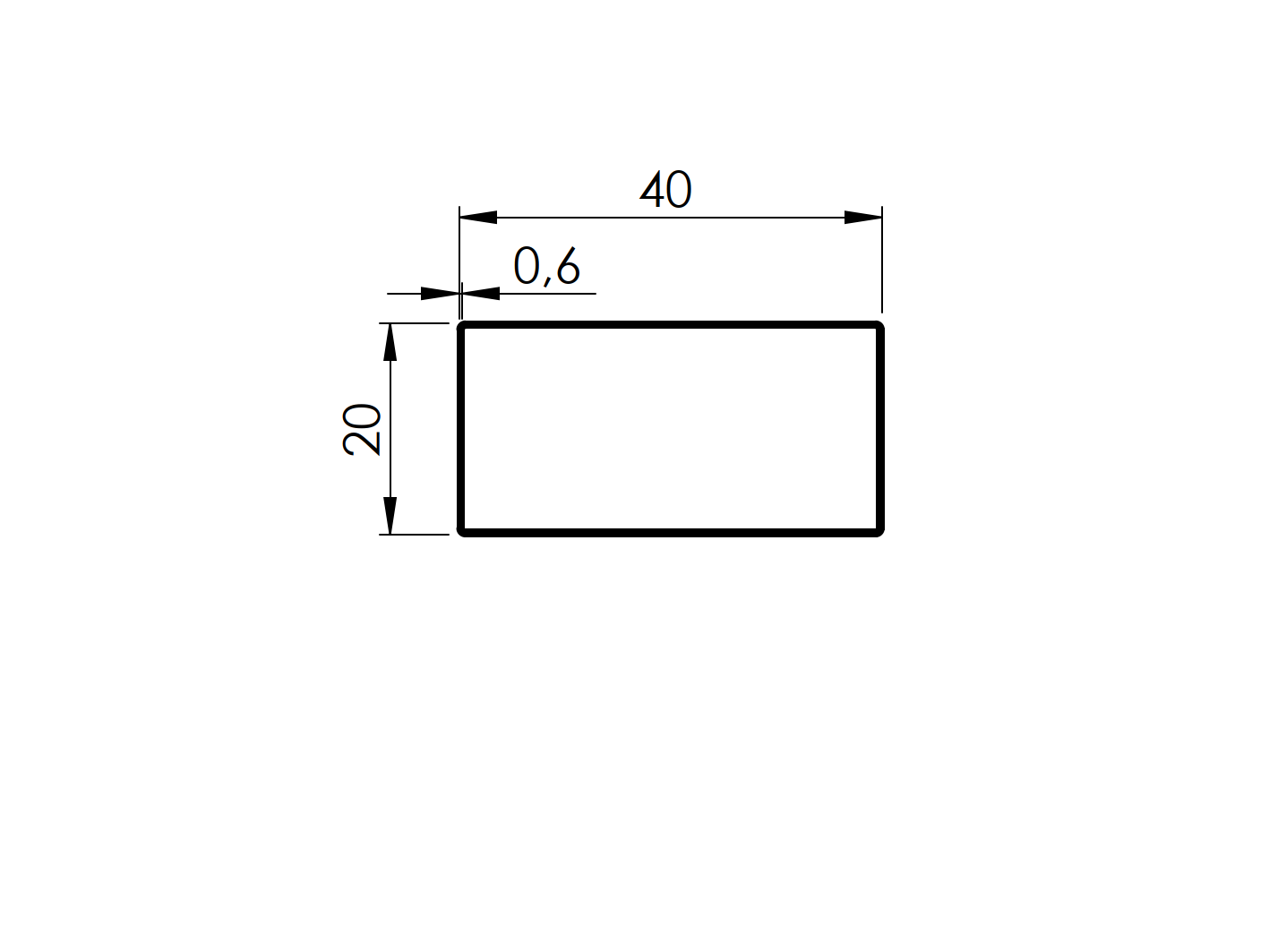 Nerezový profil, jekl