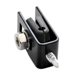 Příchytka zváraného panelu "U" ZnPVC černá M