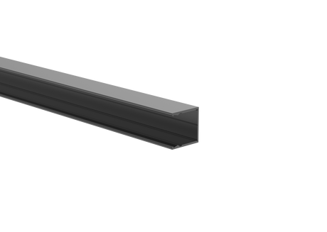 Hliníkový plotový adaptér pre výplne 20 mm a pre fasádny systém, 25 x 25 – 6,0 m – Antracit RAL 7016