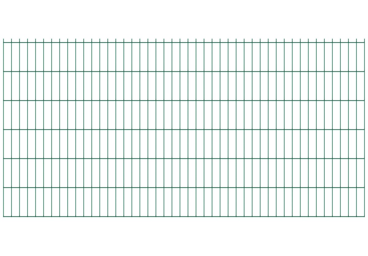 Svařovaný panel N2D 2490x1230mm D5/4/5mm, zelený