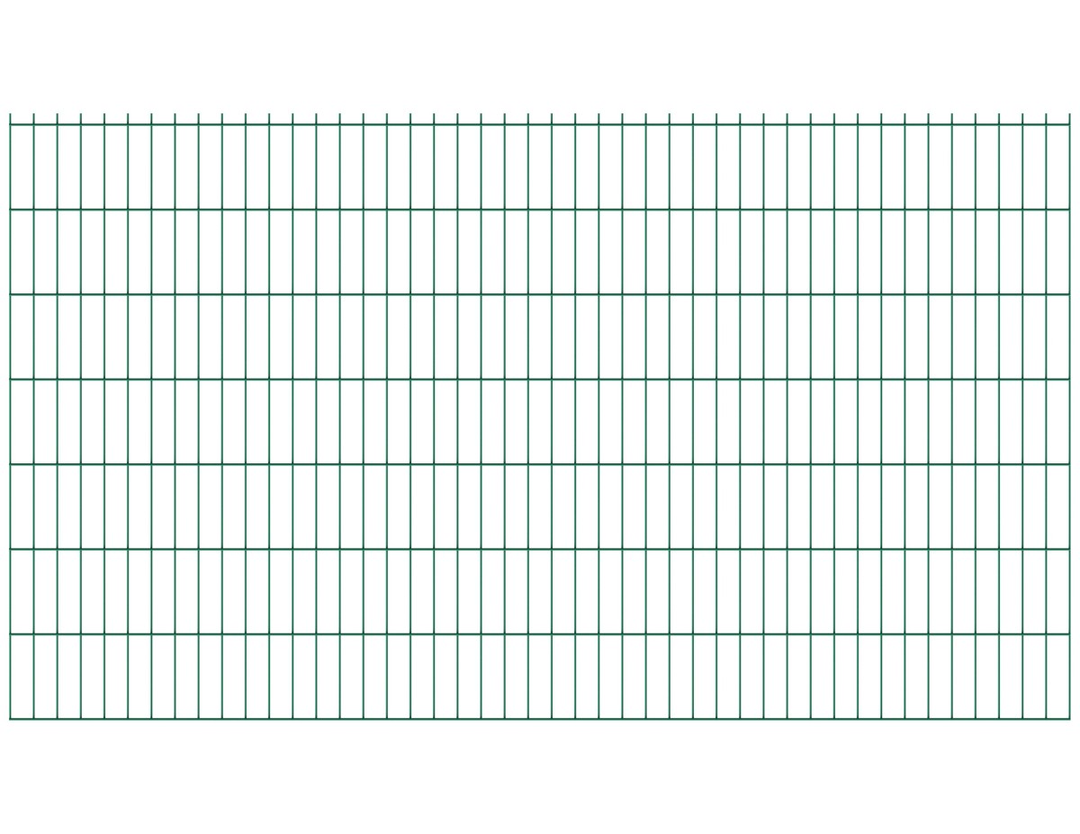 Svařovaný panel N2D 2490x1430mm D5/4/5mm, zelený