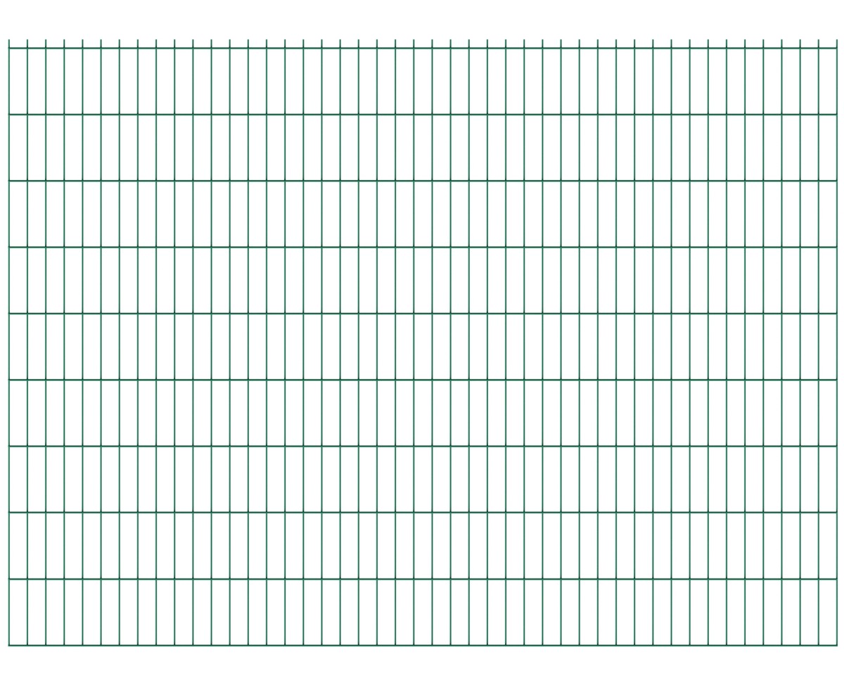 Svařovaný panel N2D 2490x1830mm D5/4/5mm, zelený