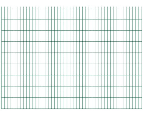 Svařovaný panel N2D 2490x1830mm D5/4/5mm, zelený