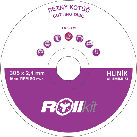 Řezný kotouč na hliník pro pokosové pily, D305, d30, t2,4mm