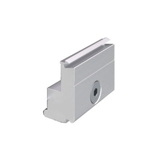 Svěrný al profil-3m s krycí lištou BLACK H40