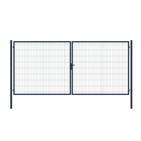 Brána 2Kř. SQUARE ZnPVC RAL 7016 1800x4000mm