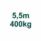 Set 5,5m/400kg