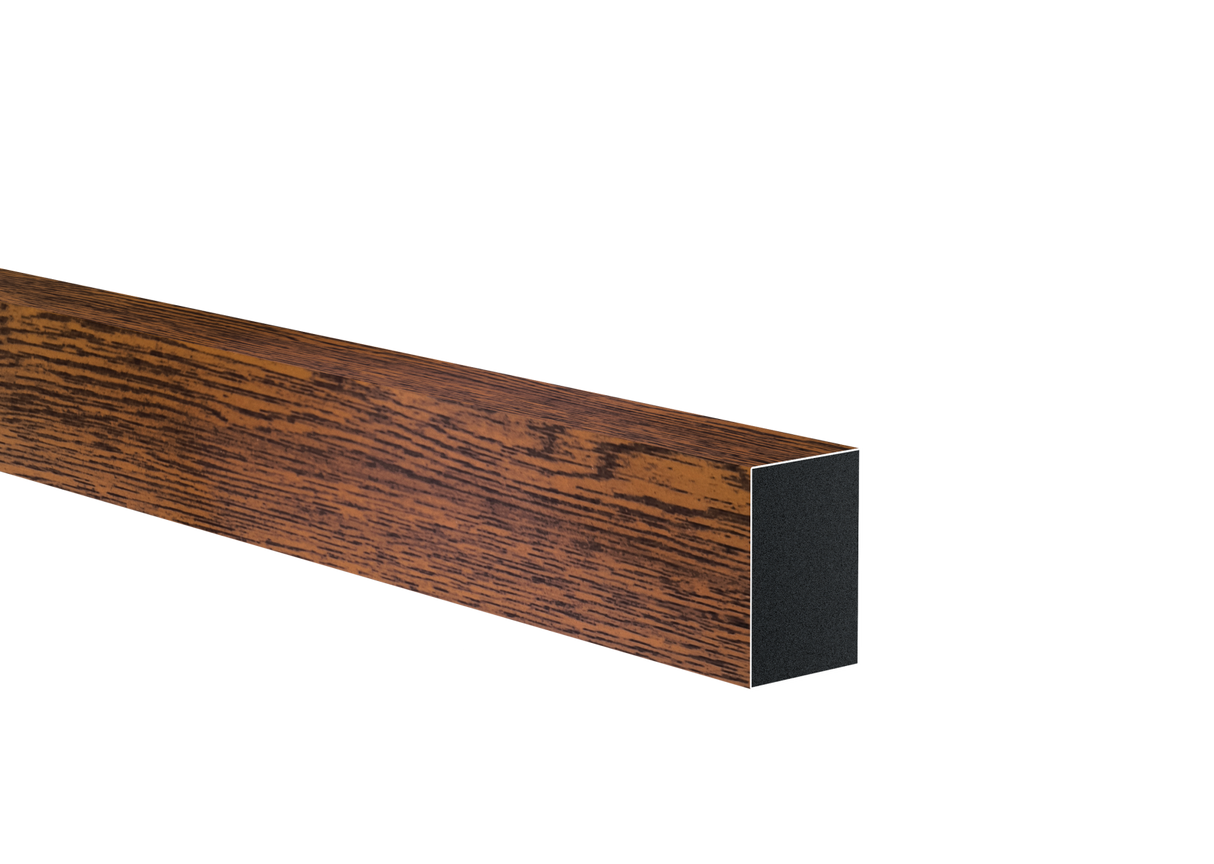 Hliníková plotová výplň 40x60x1-6000mm tmavý ořech