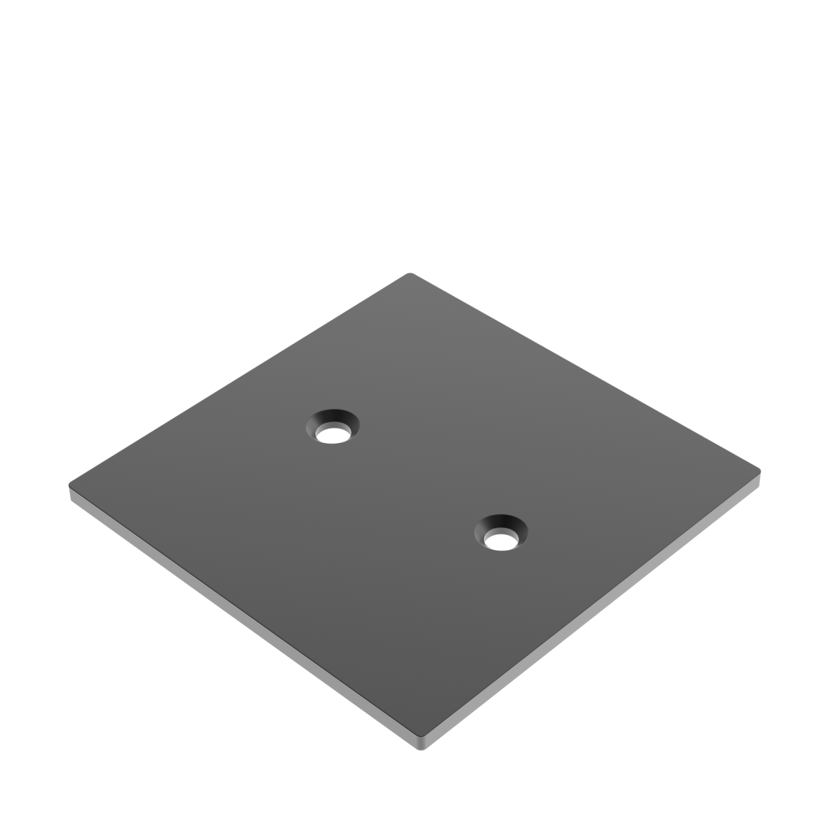 Hliníková krytka sloupku 80x80 R7016