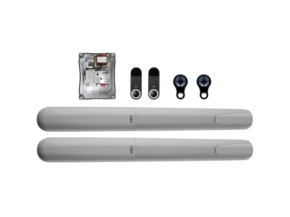 Key pohon pro dvoukřídlou bránu, sada s fotobuňkami