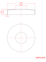 Kotvení vrchní - rozeta