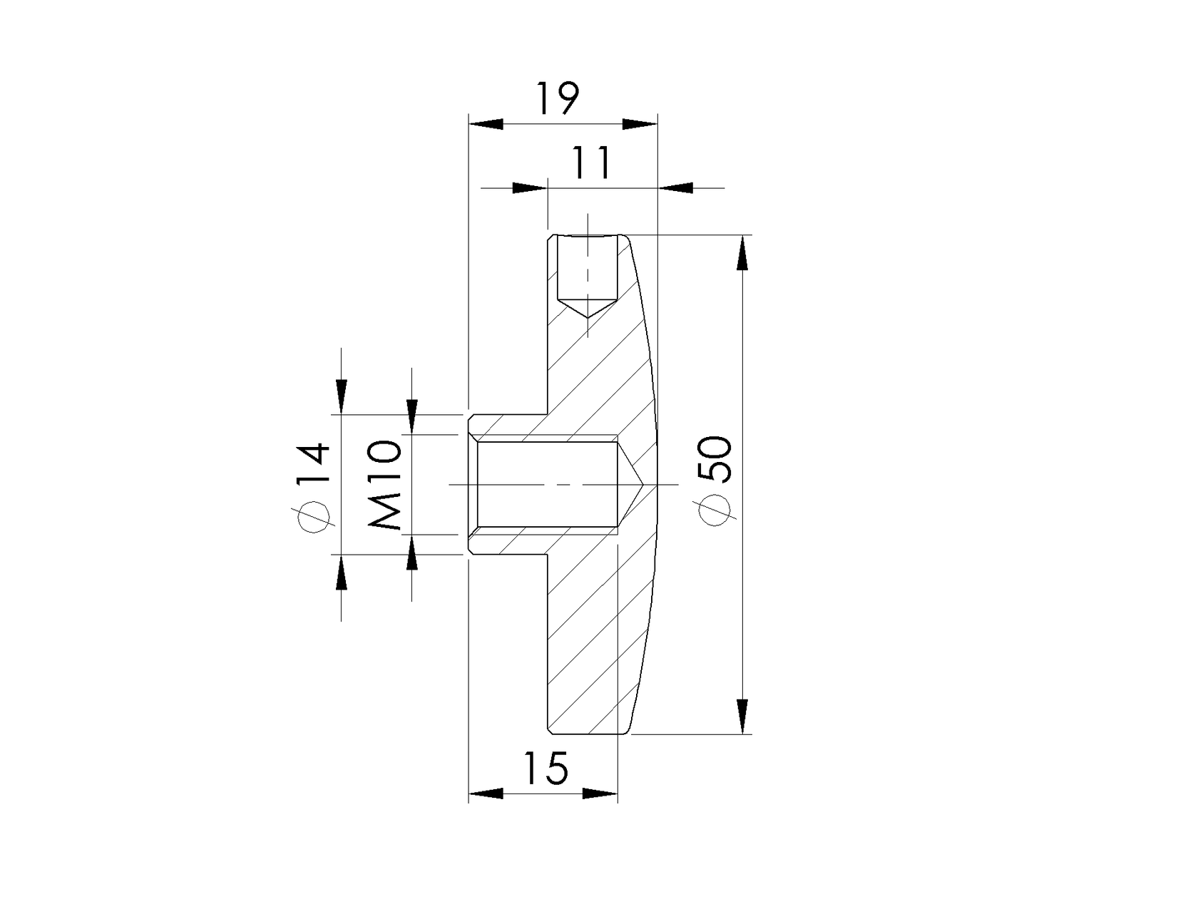 Držák výplně skla