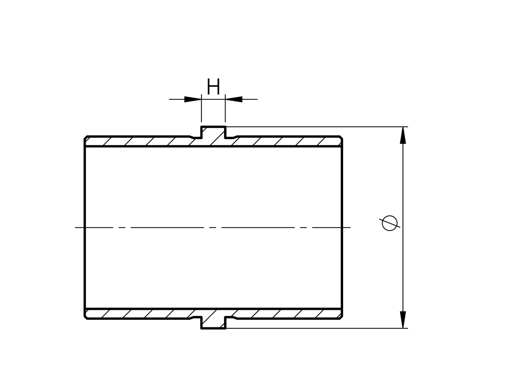 Přechod (spojka) madla