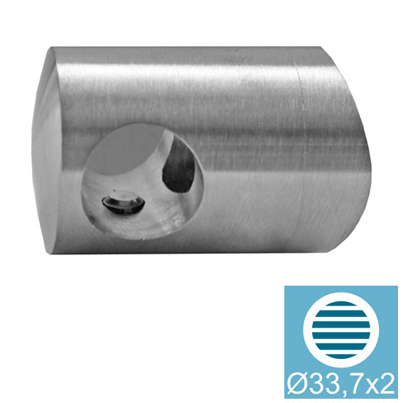 Držák výplně - pravý AISI304, d12/D33,7x2mm