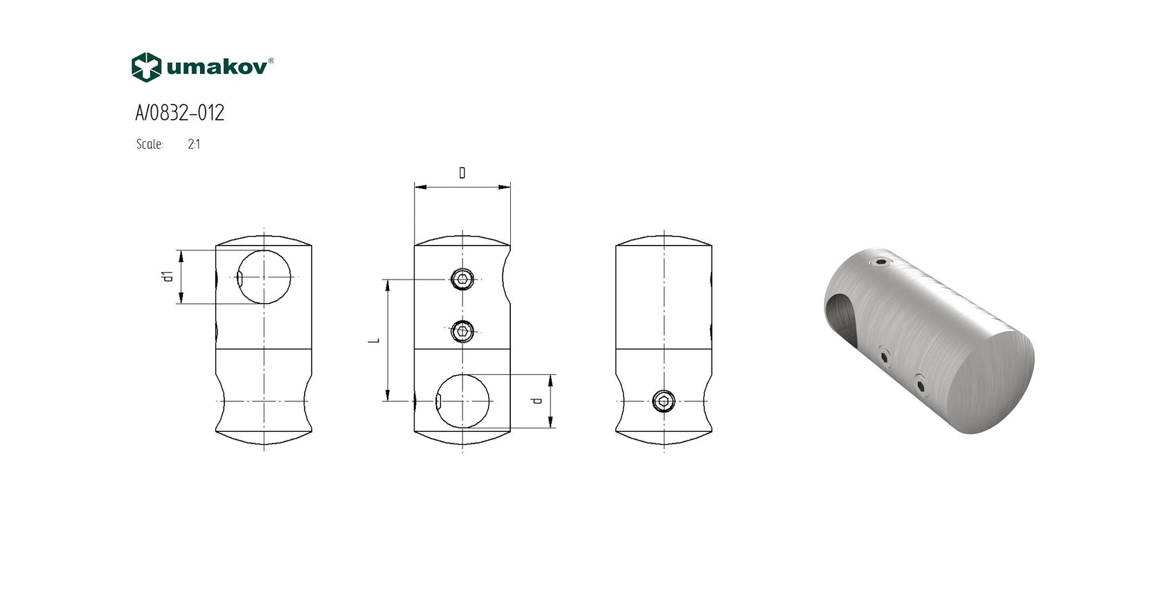 Držák prutů - průběžný