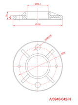 Kotvení vrchní-příruba
