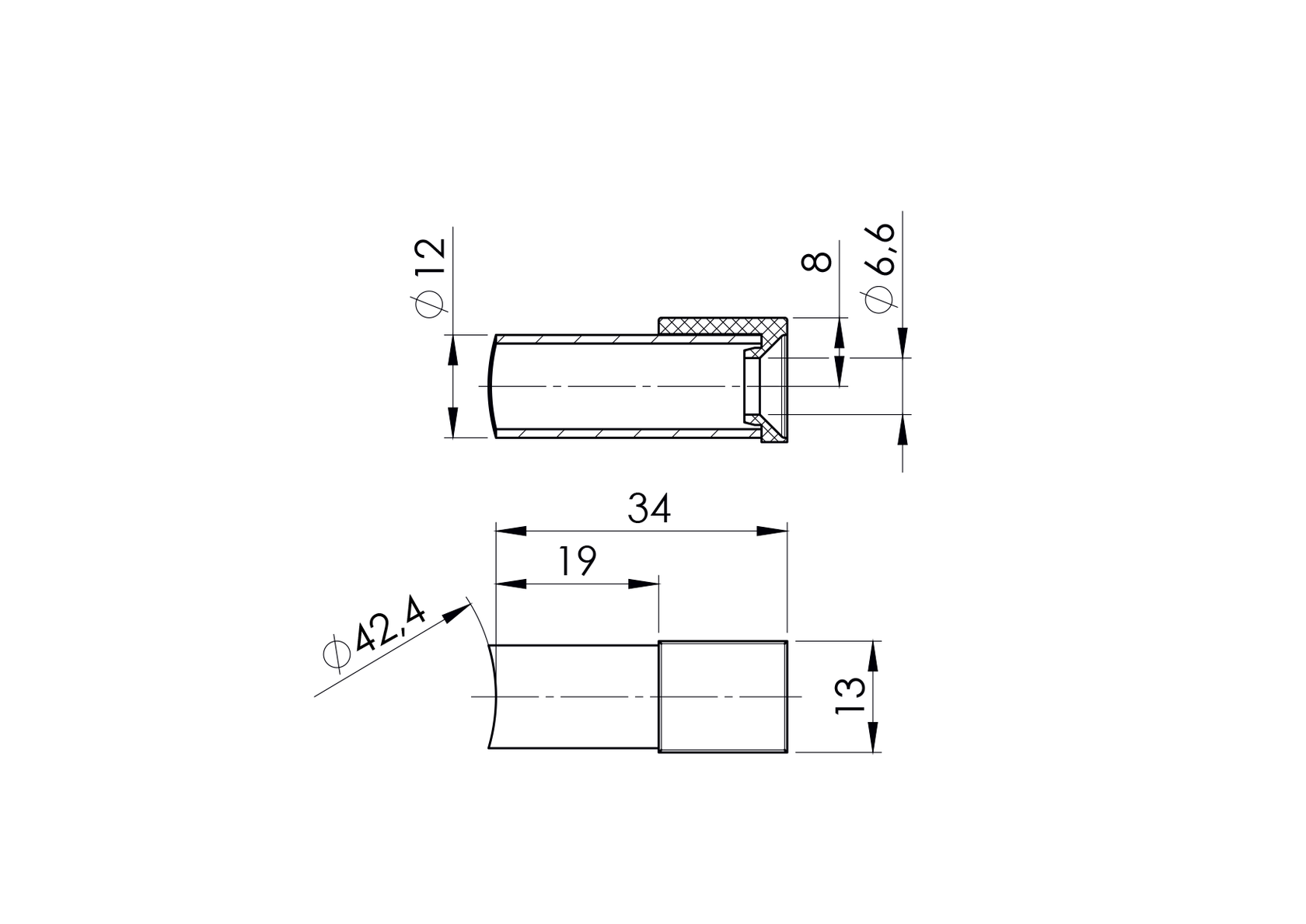 Podpera proti vypadnutiu skla